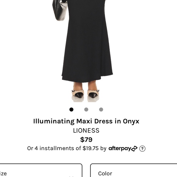 Lioness gold maxi - Picture 4 of 5